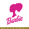 Barbie logo and her Embroidery, Barbie logo Embroidery, logo design, Embroidery File, logo shirt, Digital download..jpg