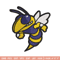 bee embroidery design, bee embroidery, logo design, embroidery file, embroidery animal, logo shirt, Digital download..jpg