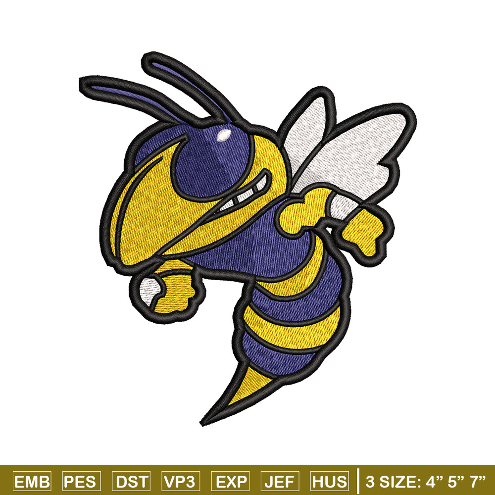 bee embroidery design, bee embroidery, logo design, embroidery file, embroidery animal, logo shirt, Digital download..jpg