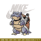 Blastoise Pokemon Nike Embroidery design, Pokemon Embroidery, Nike design, Embroidery file, Instant download..jpg