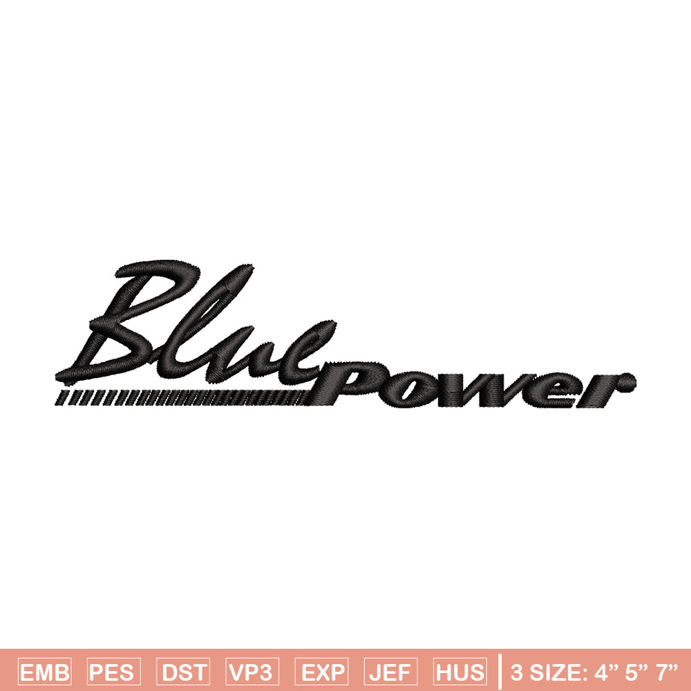 Blue Power embroidery design, Blue Power embroidery, logo design, embroidery file, logo shirt, Digital download..jpg