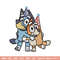 Bluey And Bingo Happy birthday Embroidery, Cartoon Embroidery, Disney Embroidery, Embroidery File, digital download..jpg