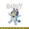 Bluey Embroidery, Bluey Cartoon Embroidery, cartoon Embroidery, cartoon shirt, Embroidery File, Instant download..jpg
