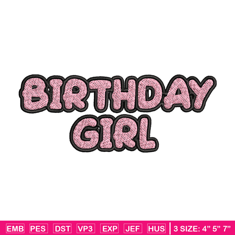 Bluey Birthday Girl Embroidery, Bluey Cartoon Embroidery, Disney Embroidery, Embroidery File, digital download..jpg