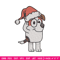 Bluey chrismas hat Embroidery Design, Bluey Embroidery, Embroidery File, Brand Embroidery, Logo shirt, Digital download.jpg