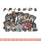 Bluey Friends Embroidery, Bluey cartoon Embroidery, Embroidery File, cartoon design, logo shirt, Digital download..jpg
