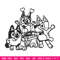 Bluey friends Coloring Pages Embroidery, Bluey Embroidery, Embroidery File, cartoon design, logo shirt, Digital download.jpg