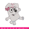 Bluey girl Embroidery design, Bluey girl Embroidery, cartoon design, Embroidery File, cartoon shirt, Instant download.jpg