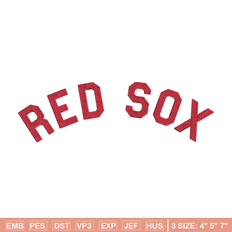 Boston Red Sox Logo embroidery design, logo sport embroidery, baseball embroidery, logo shirt, MLB embroidery. (2).jpg