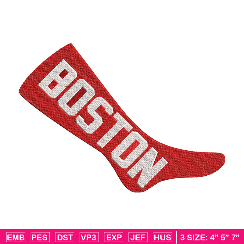 Boston Red Sox Logo embroidery design, logo sport embroidery, baseball embroidery, logo shirt, MLB embroidery. (10).jpg