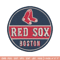 Boston Red Sox Logo embroidery design, logo sport embroidery, baseball embroidery, logo shirt, MLB embroidery. (8).jpg