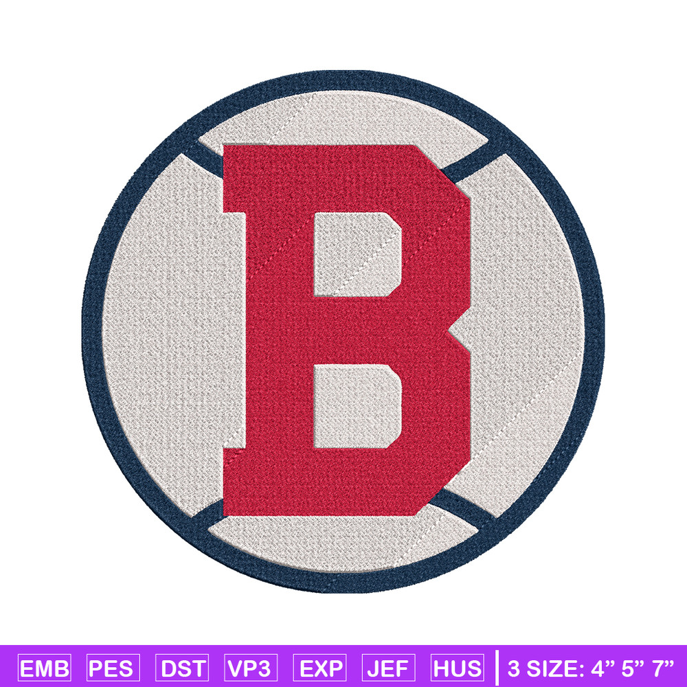 Boston Red Sox Logo embroidery design, logo sport embroidery, baseball embroidery, logo shirt, MLB embroidery. (13).jpg
