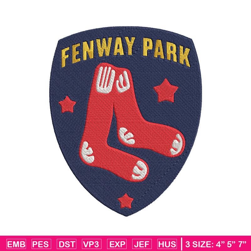 Boston Red Sox Logo embroidery design, logo sport embroidery, baseball embroidery, logo shirt, MLB embroidery. (16).jpg