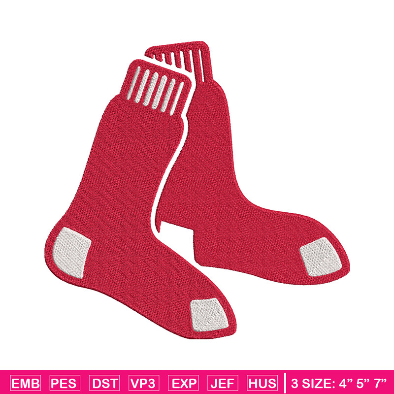 Boston Red Sox Logo embroidery design, logo sport embroidery, baseball embroidery, logo shirt, MLB embroidery. (17).jpg