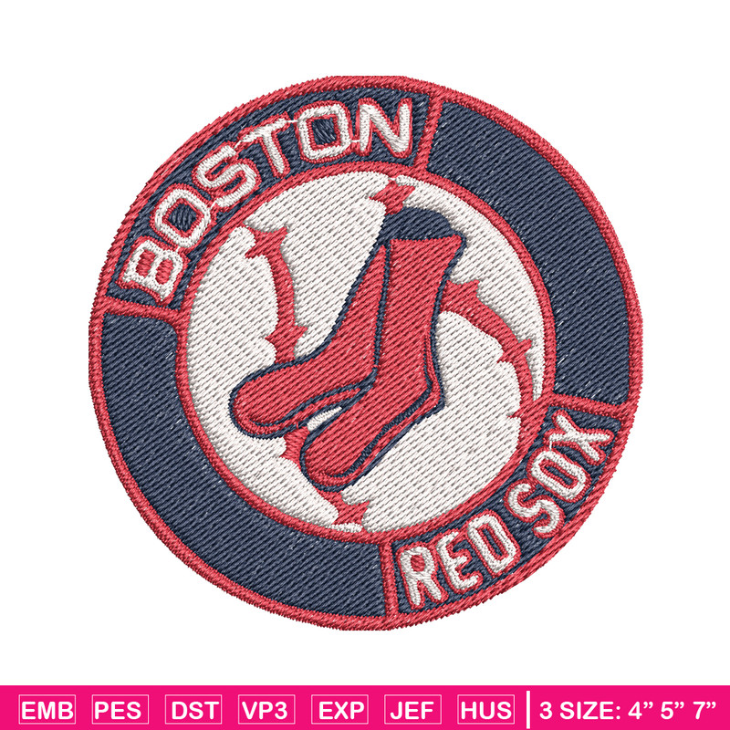 Boston Red Sox Logo embroidery design, logo sport embroidery, baseball embroidery, logo shirt, MLB embroidery. (5).jpg
