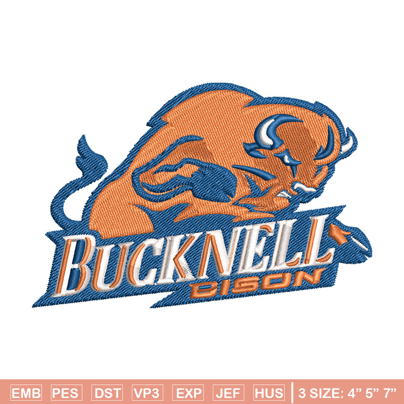 Bucknell Bison embroidery design, Bucknell Bison embroidery, logo Sport, Sport embroidery, NCAA embroidery..jpg