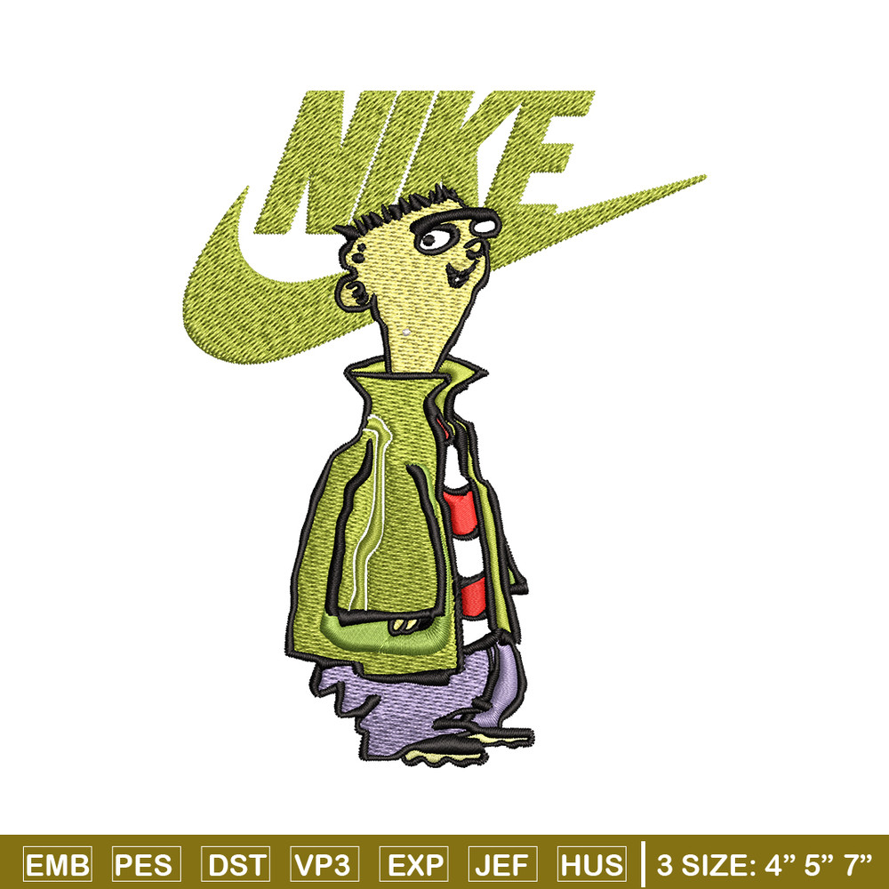 Cartoon Nike Embroidery design, Cartoon Embroidery, Nike design, Embroidery file, logo nike shirt, Instant download..jpg