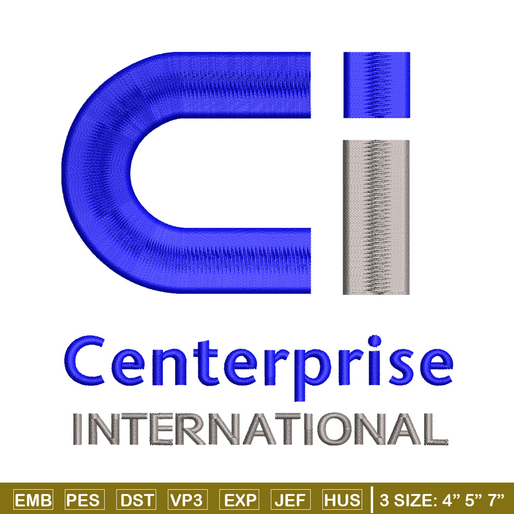 Centerprise International embroidery design, logo embroidery, embroidery file, logo design, logo shirt, Digital download.jpg