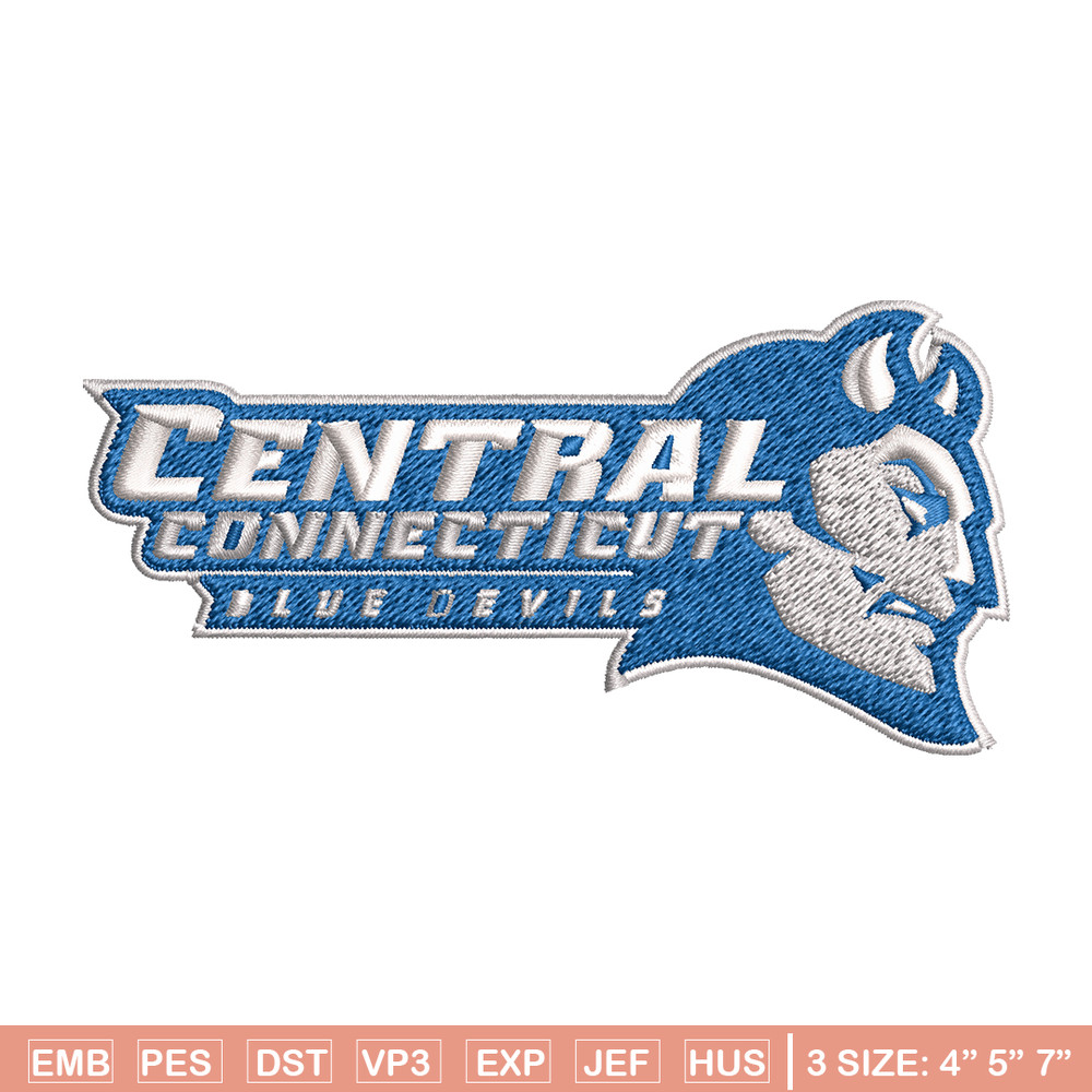 Central Connecticut Blue Devils embroidery design, logo embroidery, logo Sport, Sport embroidery, NCAA embroidery..jpg