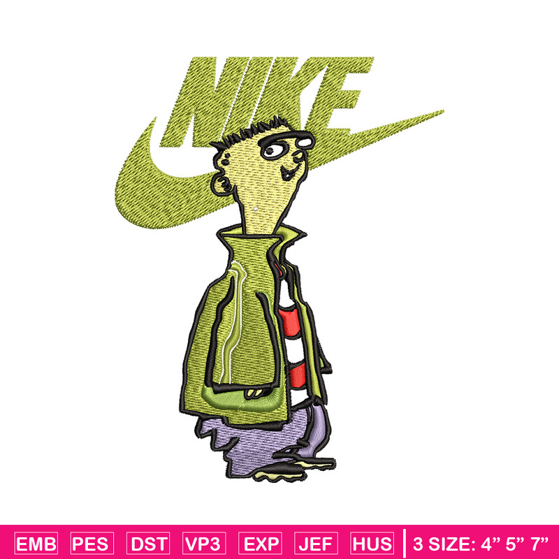 Cartoon Nike Embroidery design, Cartoon Embroidery, Nike design, Embroidery file, logo nike shirt, Instant download..jpg