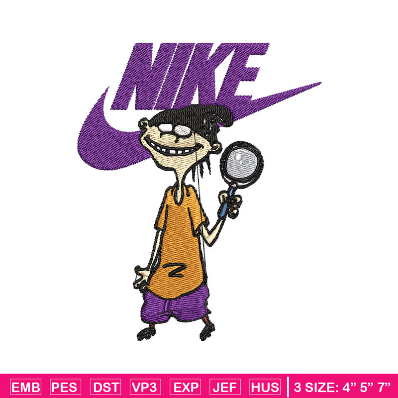 Cartoon Nike Embroidery design, Cartoon Embroidery, Nike design, Embroidery file, logo nike shirt, Instant download.jpg
