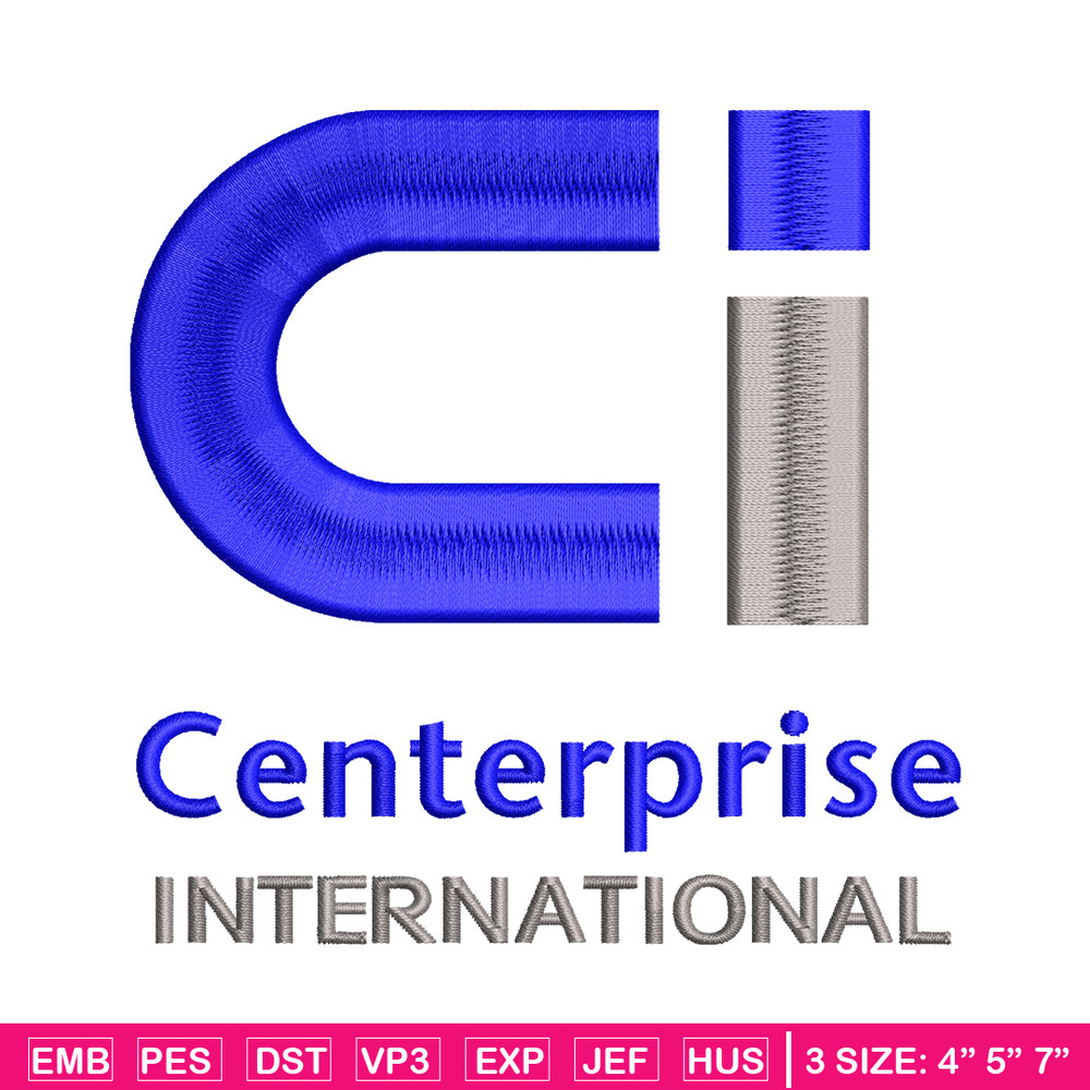 Centerprise International embroidery design, logo embroidery, embroidery file, logo design, logo shirt, Digital download.jpg
