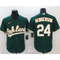 Oakland Athletics Rickey Henderson Green Jersey.jpg