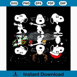 snoopy loves christmas svg, christmas svg, snoopy svg, snoopy lover, dancing snoopy svg, snoopy clipart, snoopy cut file