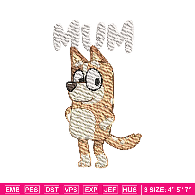 Chilli Heeler Embroidery, Bluey Cartoon Embroidery, cartoon Embroidery, Embroidery File, cartoon shirt, digital download.jpg