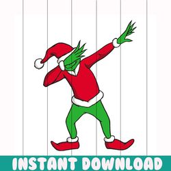 dabbing grinch svg, christmas svg, grinch svg, dabbing svg, grinchmas svg, grinchy green svg, funny grinch svg, grinch g
