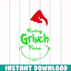 resting grinch face svg, christmas svg, grinch svg, grinch face svg, grinchy green svg, funny grinch svg, grinch gifts,
