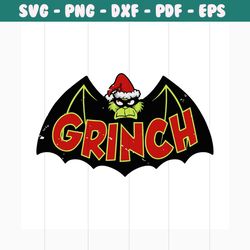 the grinch batman svg, christmas svg, grinch svg, batman svg, grinch batman svg, grinchy green svg, funny grinch svg, gr