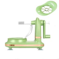 hand-cranked apple peeler & slicer–fruit processing machine with fruit cutter