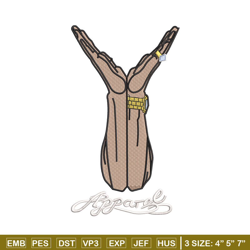 Clap embroidery design, Clap embroidery, logo design, Logo shirt, embroidery file, Digital download.jpg