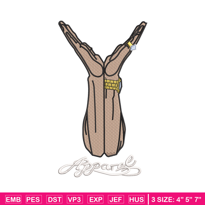 Clap embroidery design, Clap embroidery, logo design, Logo shirt, embroidery file, Digital download.jpg