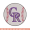 Colorado Rockies Logo embroidery design, logo sport embroidery, baseball embroidery, logo shirt, MLB embroidery. (12).jpg