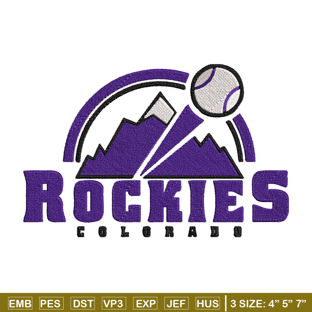 Colorado Rockies Logo embroidery design, logo sport embroidery, baseball embroidery, logo shirt, MLB embroidery. (17).jpg