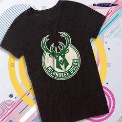 milwaukee bucks logo women&8217s t shirt