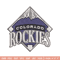 Colorado Rockies Logo embroidery design, logo sport embroidery, baseball embroidery, logo shirt, MLB embroidery. (6).jpg