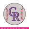 Colorado Rockies Logo embroidery design, logo sport embroidery, baseball embroidery, logo shirt, MLB embroidery. (12).jpg