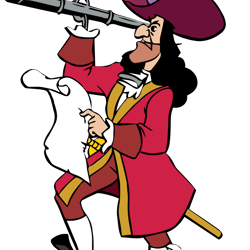 captain hook svg, peter pan png, peter pan clipart, neverland svg, tinker bell svg, never grow up svg, digital download