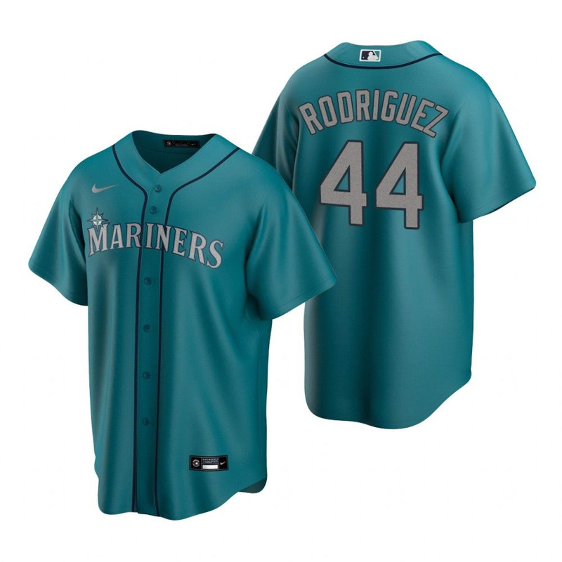Seattle Mariners Julio Rodriguez Aqua Jersey.jpg
