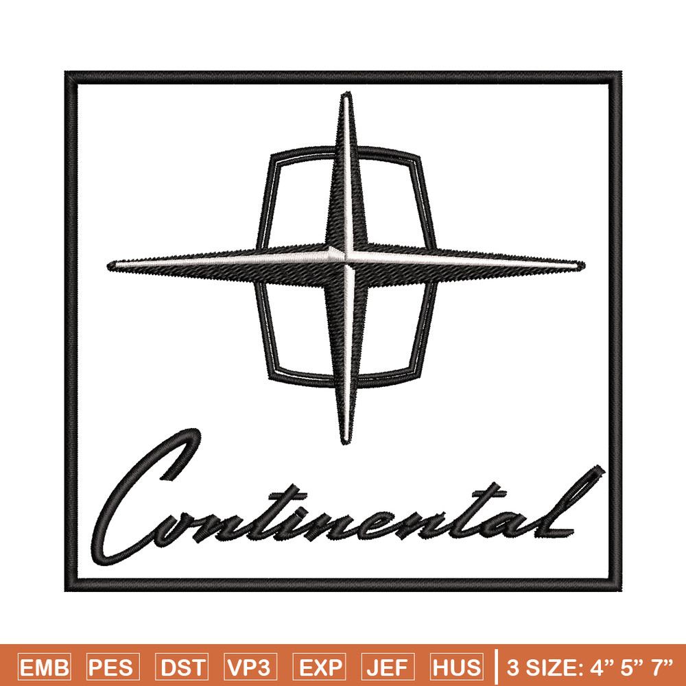 Continental logo embroidery design, Continental logo embroidery, logo design, embroidery file, Digital download..jpg