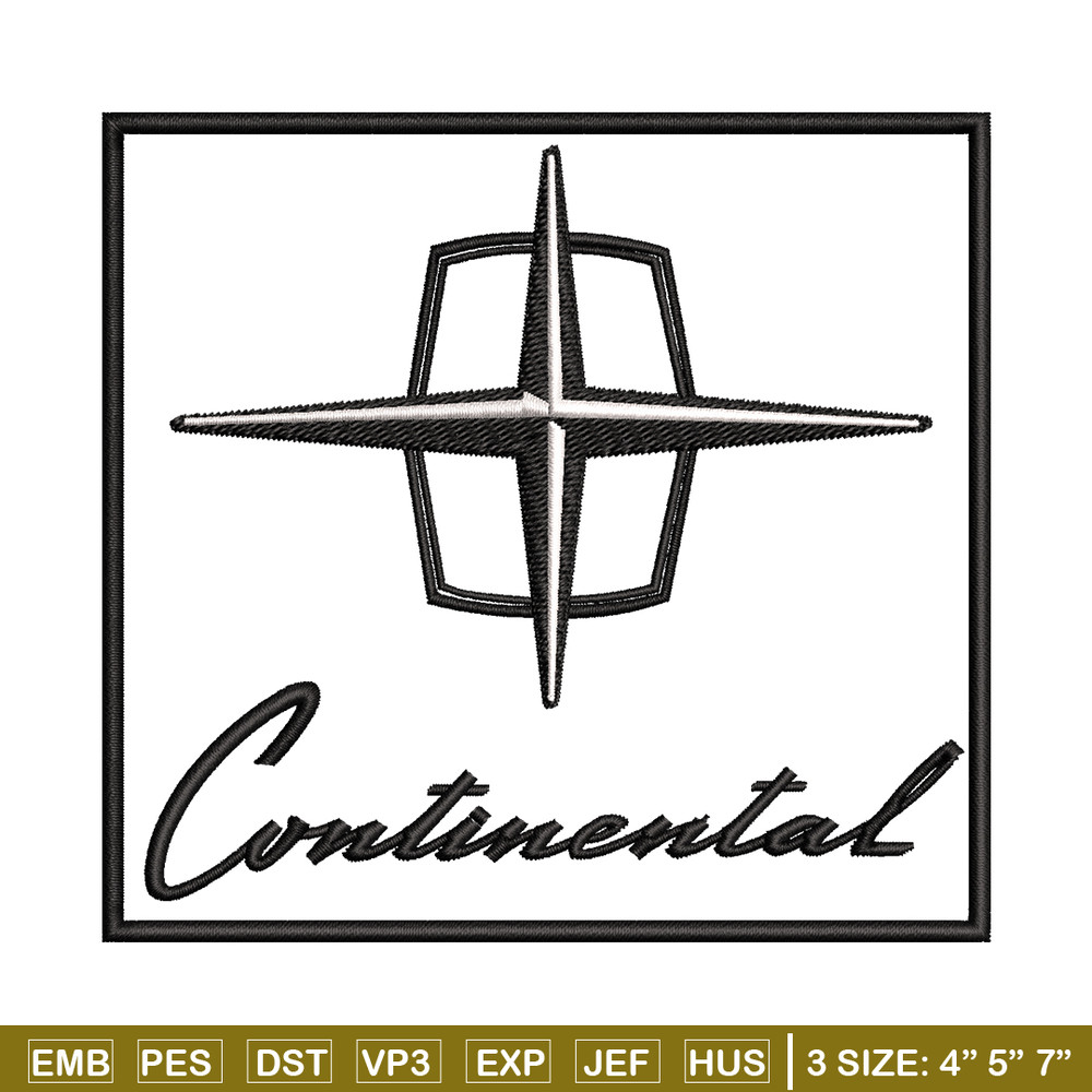 Continental logo embroidery design, Continental logo embroidery, logo design, embroidery file, Digital download..jpg