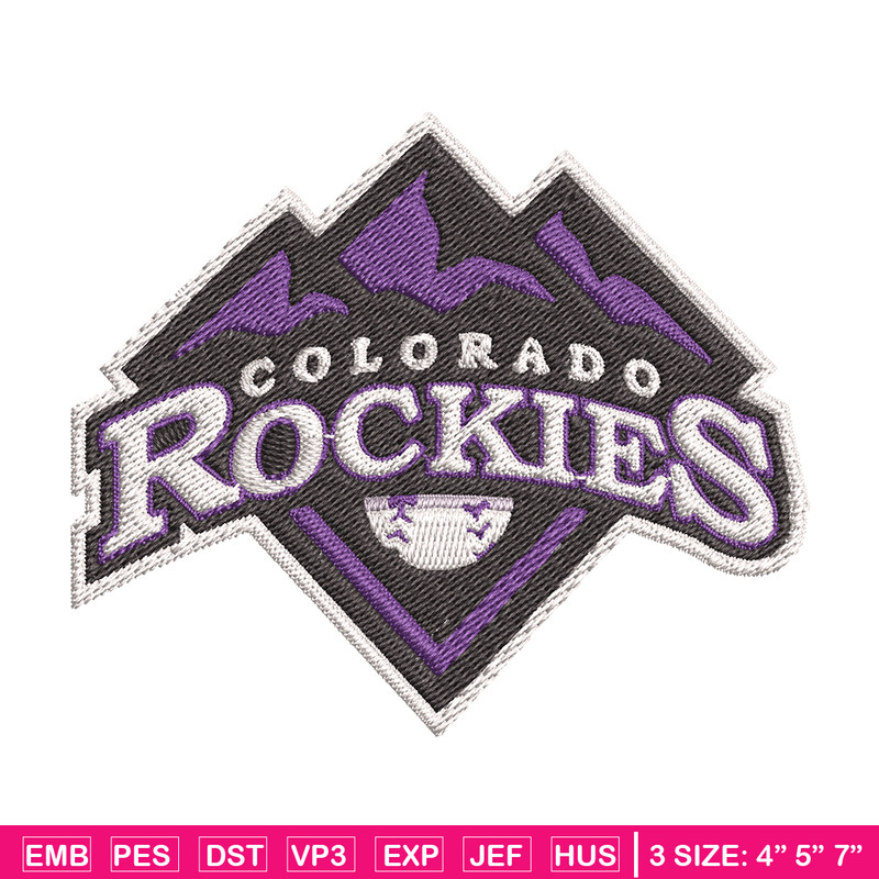 Colorado Rockies Logo embroidery design, logo sport embroidery, baseball embroidery, logo shirt, MLB embroidery. (5).jpg