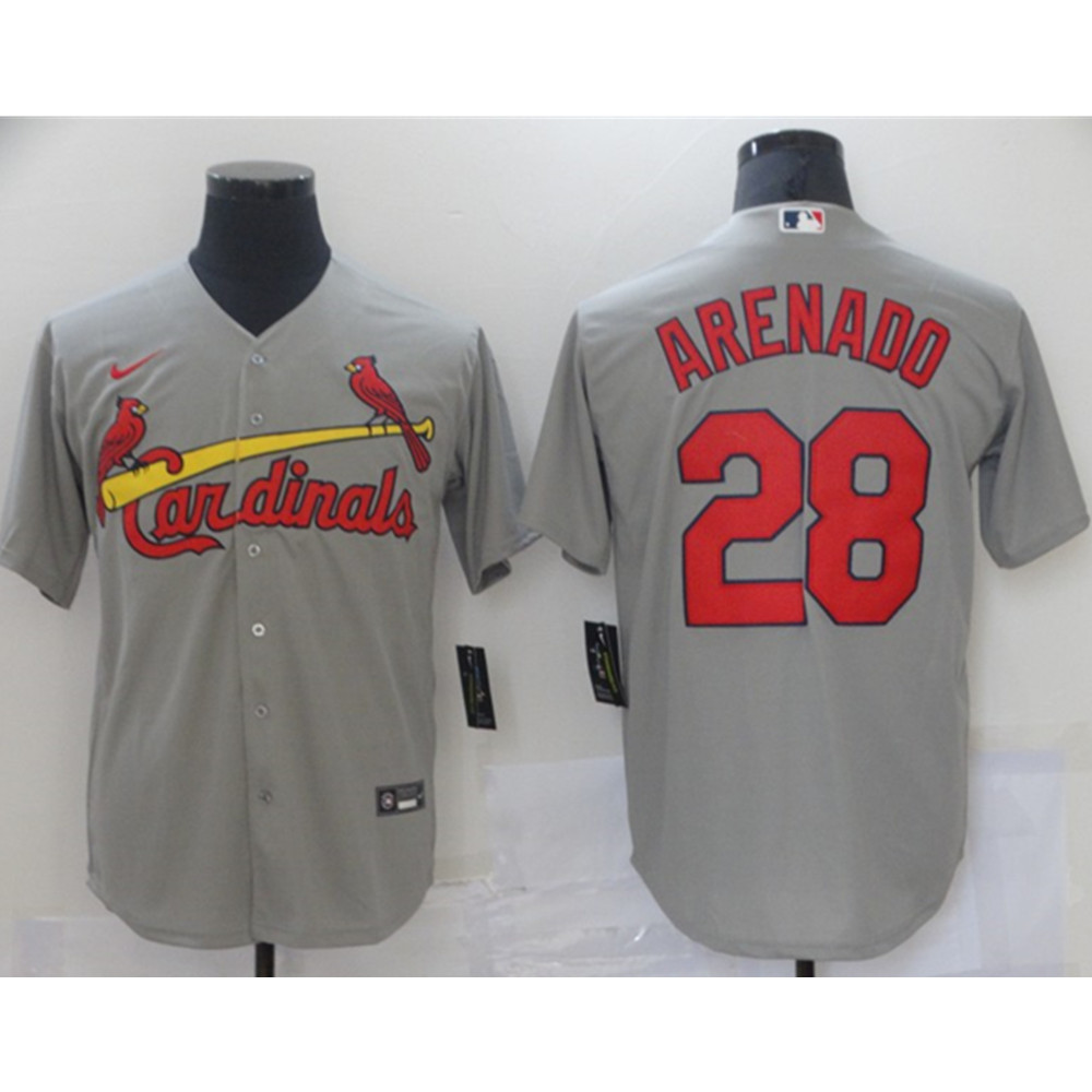 St. Louis Cardinals Nolan Arenado Gray Jersey.jpg