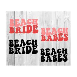 bride bundle svg, babes svg, beach babes svg, beach bride svg, wedding svg, bachelorette party svg, nautical bachelorett