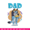 Dad Bluey Embroidery, Bluey Cartoon Embroidery, cartoon Embroidery, cartoon shirt, Embroidery File, Instant download..jpg