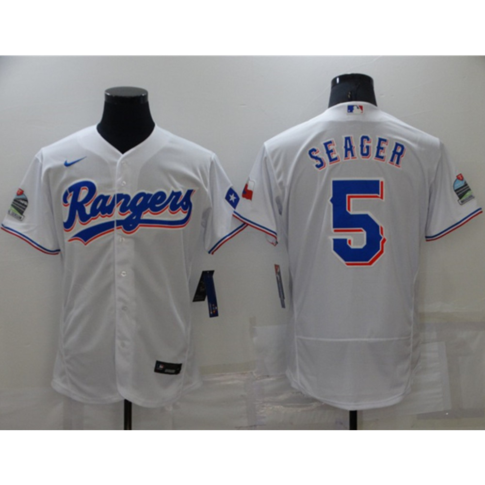 Texas Rangers Corey Seager White Jersey.jpg