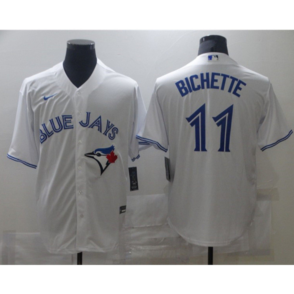 Toronto Blue Jays Bo Bichette White Jersey.jpg